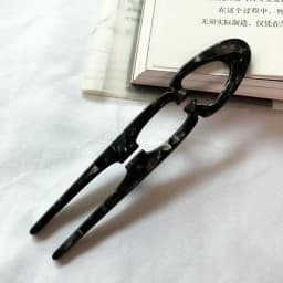 Party Gifts Acetate Hair Bun U-Shaped Fshion Design Bun Acetate Meatball Head Hairclip For Woman Girl Hair Accessories