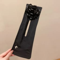 Hair Bun Maker Big Camellia Flower Flexible Donut Bun Lazy Curler Clips French Twist Hair Tie Hair Styling Accessories