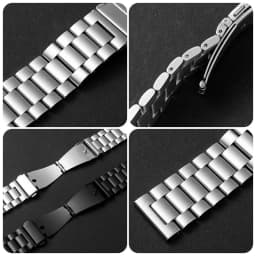 Metal Strap For Samsung Galaxy Watch 7 5 4 40mm 44mm Stainless Steel Band For Samsung Watch 6 43mm 47mm Business Bracelet Correa