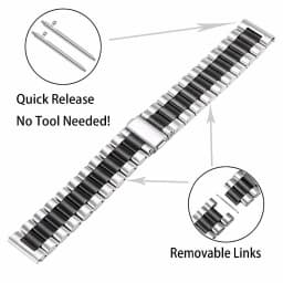 Metal Strap For Samsung Galaxy Watch 7 5 4 40mm 44mm Stainless Steel Band For Samsung Watch 6 43mm 47mm Business Bracelet Correa