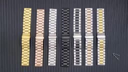 Metal Strap For Samsung Galaxy Watch 7 5 4 40mm 44mm Stainless Steel Band For Samsung Watch 6 43mm 47mm Business Bracelet Correa