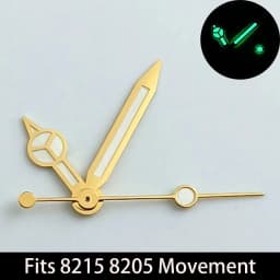 High Quality Watch Hands Blue-Green/Green Luminous Hands Suitable for N H35 NH36/ETA 2836 2824/8205 8215 Movements