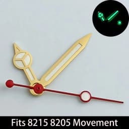 High Quality Watch Hands Blue-Green/Green Luminous Hands Suitable for N H35 NH36/ETA 2836 2824/8205 8215 Movements