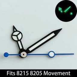 High Quality Watch Hands Blue-Green/Green Luminous Hands Suitable for N H35 NH36/ETA 2836 2824/8205 8215 Movements