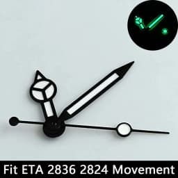 High Quality Watch Hands Blue-Green/Green Luminous Hands Suitable for N H35 NH36/ETA 2836 2824/8205 8215 Movements