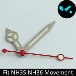 High Quality Watch Hands Blue-Green/Green Luminous Hands Suitable for N H35 NH36/ETA 2836 2824/8205 8215 Movements