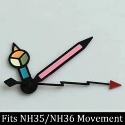 High Quality Watch Hands Blue-Green/Green Luminous Hands Suitable for N H35 NH36/ETA 2836 2824/8205 8215 Movements