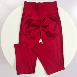 Seamless Yoga Pants Peach Sports High Waist and Hip Lifting Fitness Cropped Pants