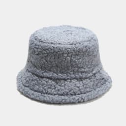 Fashion Lamb Faux Fur Bucket Hat Winter Warm Teddy Velvet Caps for Women Lady Outdoor Panama Fisherman Hat Skullies & Beanies