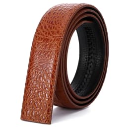 MYMC 3.5cm Men Two Layer Cowhide Belt without Buckle for Automatic Buckle DIY Belt Universal Belts WaistBand Textil Printing