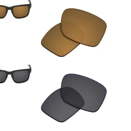 SmartVLT Polarized Replacement Lenses for Oakley Holbrook OO9102 55mm Sunglasses Frame - Multiple Options