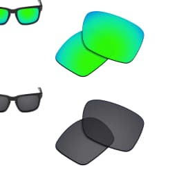 SmartVLT Polarized Replacement Lenses for Oakley Holbrook OO9102 55mm Sunglasses Frame - Multiple Options
