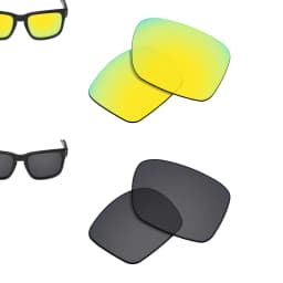 SmartVLT Polarized Replacement Lenses for Oakley Holbrook OO9102 55mm Sunglasses Frame - Multiple Options