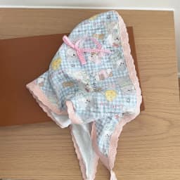 Women's Scrunchie Headscarf Korean Sweet Style Fun Plaid Dog Cat Triangle Scarf Cute Lace Headband Hair Accessory Combination