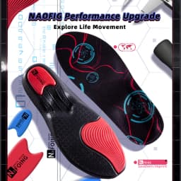 Orthopedic Insoles for Flat Foot Feet Arch Support Plantar Fasciitis Medical Running Insoles EVA High Elastic Insoles for Shoes