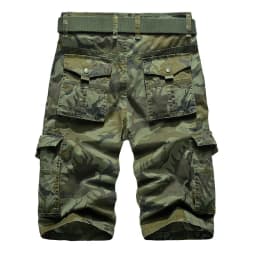 No Belt Camouflage Camo Cargo Shorts Men 2026 New Mens Casual Shorts Male Loose Work Shorts Man Military Short Pants Plus Size