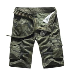 No Belt Camouflage Camo Cargo Shorts Men 2026 New Mens Casual Shorts Male Loose Work Shorts Man Military Short Pants Plus Size