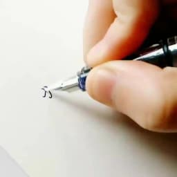 Student Office Business 0.38mm Transparent EF Nib Piston Fountain Pen Ink Pens Fountain Pen Writing Pen