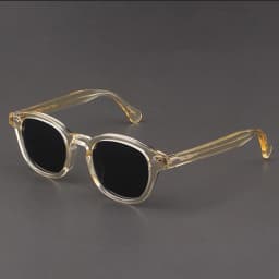 Polarized Sunglasses Men Lemtosh Johnny Depp Brand Sun Glasses Lens Woman Luxury Vintage Acetate Driver's Shade