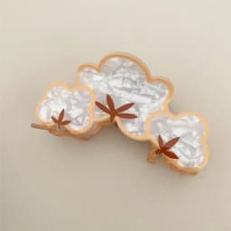 1/2pcs Brown Autumn Animal Series Hair Grab Acrylic Gripper Sweet Back Hair Clip Super Cute Hairpin Shark Clip