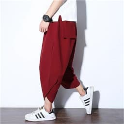 Streetwear Cross Pants Men’s Harajuku Casual Harem Pants Male Baggy High Quality Jogger Sweatpants Woman Large Size Summer Men