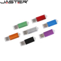 JASTER Mini Pen Drive USB Flash Drive 128GB Metal Pen Drive 64GB High Speed Memory Stick 32GB Plastic U Disk 16GB For Laptop