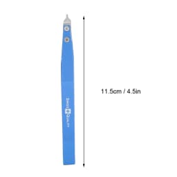 Spring Tweezers V Shape Metal Spring Tweezers Watch Band Removing Watch Repairing Tool (Blue) Watch Repairing Tool