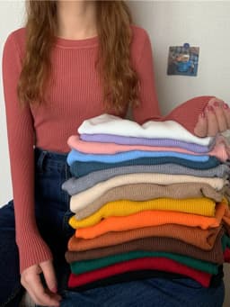 2026 New Women Sweater Autumn Winter Long Sleeve Pullover Basic Top Fashion O-neck Elastic Female Winter Solid Knitted Jumper