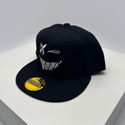 New Unisex Smiling Face Expression Embroidery Baseball Hats Breathable Hip Hop Sunshade Funny Peaked Caps Versatile Fashion Ins