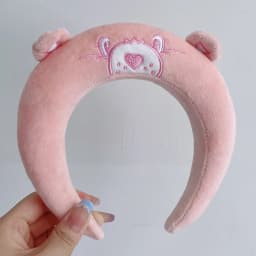 Disney Cartoon Winnie the Pooh Headband Girls Suelly Plush Ears Hair Bands Baby Eeyore Headwear Kid Fall Winter Hair Accessories