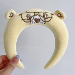 Disney Cartoon Winnie the Pooh Headband Girls Suelly Plush Ears Hair Bands Baby Eeyore Headwear Kid Fall Winter Hair Accessories