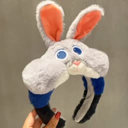 Disney Cartoon Winnie the Pooh Headband Girls Suelly Plush Ears Hair Bands Baby Eeyore Headwear Kid Fall Winter Hair Accessories