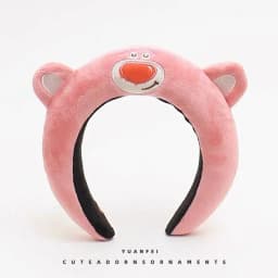 Disney Cartoon Winnie the Pooh Headband Girls Suelly Plush Ears Hair Bands Baby Eeyore Headwear Kid Fall Winter Hair Accessories