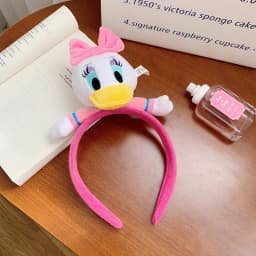 Disney Cartoon Winnie the Pooh Headband Girls Suelly Plush Ears Hair Bands Baby Eeyore Headwear Kid Fall Winter Hair Accessories