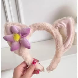 Disney Cartoon Winnie the Pooh Headband Girls Suelly Plush Ears Hair Bands Baby Eeyore Headwear Kid Fall Winter Hair Accessories