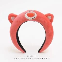 Disney Cartoon Winnie the Pooh Headband Girls Suelly Plush Ears Hair Bands Baby Eeyore Headwear Kid Fall Winter Hair Accessories