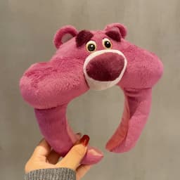 Disney Cartoon Winnie the Pooh Headband Girls Suelly Plush Ears Hair Bands Baby Eeyore Headwear Kid Fall Winter Hair Accessories