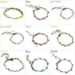 Cute Elegent Flower Garland Wedding Bride Bridal Headdress Headbands Bohemian