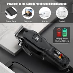 HIENA Hair Clipper Shaver Professional Electric Scissors Push Barber Shop Hair Trimmers Hair Cutting Machine Trimmer for Men