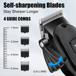 HIENA Hair Clipper Shaver Professional Electric Scissors Push Barber Shop Hair Trimmers Hair Cutting Machine Trimmer for Men