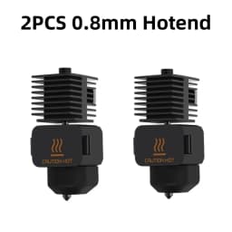 For Bambu Lab A1 Hotend Kit Brass Hardened Steel Nozzle 0.2 0.4 0.6 0.8mm For Bambulab A1 Mini A2L Upgraded Hotend 3D Printer