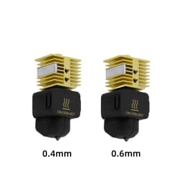 For Bambu Lab A1 Hotend Kit Brass Hardened Steel Nozzle 0.2 0.4 0.6 0.8mm For Bambulab A1 Mini A2L Upgraded Hotend 3D Printer
