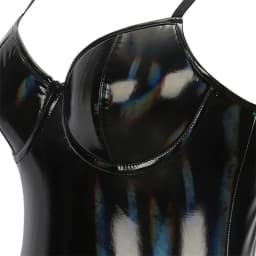 PU Leather Bodysuit Womens Shapewear No Pad Bra One-Piece Full Body Shaper Tummy Control Corset Slim Waist Trainer Underwear