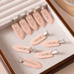 10pcs/set No Bend Seamless Hair Clips Side Bangs Barrette Makeup Washing Face Accessories Women Girls Styling Hairpins