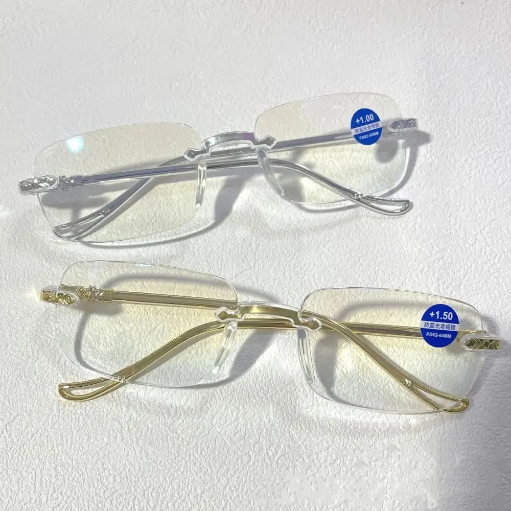 Anti-Blue Light Reading Glasses Urltra-Light Eye Protection Men Women Elegant Comfortable Eyeglasses