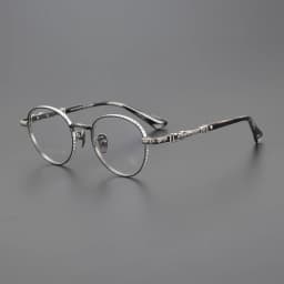 Men Prescription Glasses Retro Designer Luxury Brand Fashion Women Myopia Reading Titanium Eyeglasses Prescription Eyewear Frame