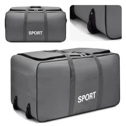 Foldable Wheel Bags Luggages Storage Bag with Wheels Large Capacity Carry On Luggage Carrier Expandable Trolley Suitcase