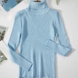 Heliar Women Fall Turtleneck Sweater Knitted Soft Pullovers Cashmere Jumpers Basic Soft Sweaters For Women 2026 Autumn Winter