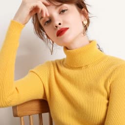 Heliar Women Fall Turtleneck Sweater Knitted Soft Pullovers Cashmere Jumpers Basic Soft Sweaters For Women 2026 Autumn Winter