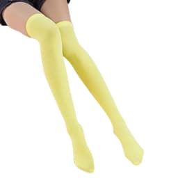 Sexy Soild Color Long Socks Women Over Knee Thigh High Over The Knee Stockings Lolita Ladies Girls Summer Knee Socks